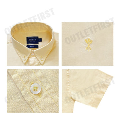 ARROW รุ่น COTTON SHORT SLEEVES SHIRT CODE: MACM801W2CSYE เสื้อเชิ้ต เสื้อแขนสั้น เสื้อผู้ชาย