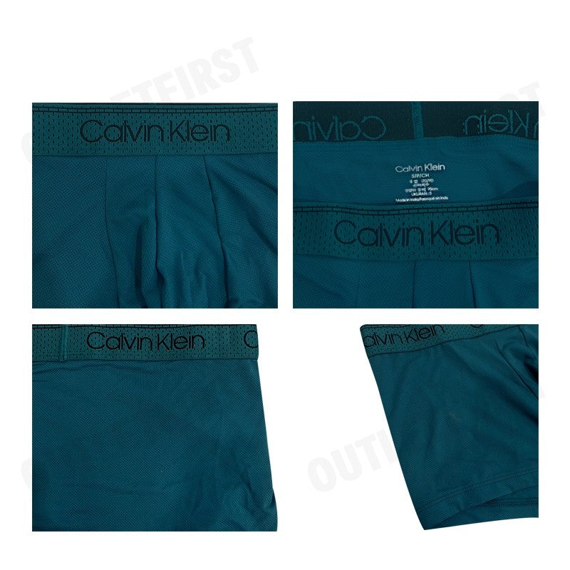 CALVIN KLEIN รุ่น MICRO STRETCH COOLING LOW RISE TRUNK CODE: NB3807 JNN กางเกงชั้นใน ชั้นในชาย ชั้นในขาสั้น