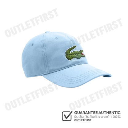 LACOSTE รุ่น UNISEX LACOSTE ADJUSTABLE ORGANIC COTTON TWILL CAP CODE: RK9871 10 HBP หมวกแก็ป หมวกเบสบอล หมวก