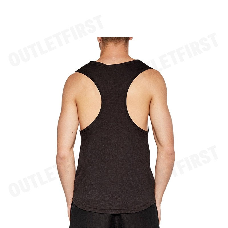 CALVIN KLEIN SWIMWEAR รุ่น CREW NECK TANK CODE: KM01009 BEH เสื้อกล้ามแขนกุด เสื้อกล้ามผู้ชาย เสื้อกล้ามสีดำ