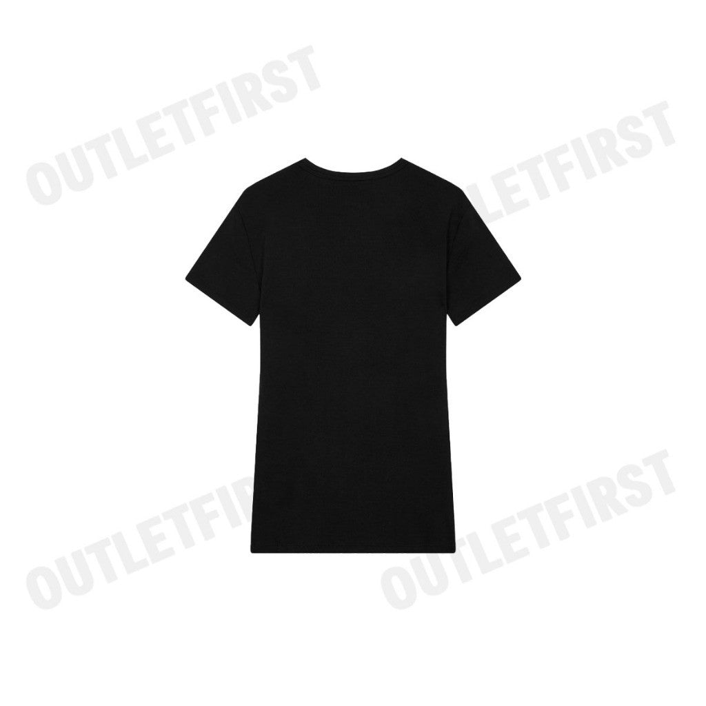 CALVIN KLEIN รุ่น RIBBED SLIM FIT CREWNECK T-SHIRT CODE: 40WJ217 BAE เสื้อยืดคอกลม เสื้อแขนสั้น เสื้อผู้หญิง