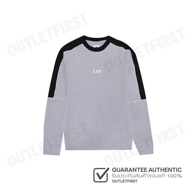LEE รุ่น BUDDY LEE WITH MARK PRIN COMFORT FIT CODE: LE F124MPULN06 เสื้อสเวตเตอร์แขนยาว เสื้อแขนยาว เสื้อสเวตเตอร์ผู้ชาย