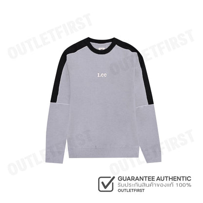 LEE รุ่น BUDDY LEE WITH MARK PRIN COMFORT FIT CODE: LE F124MPULN06 เสื้อสเวตเตอร์แขนยาว เสื้อแขนยาว เสื้อสเวตเตอร์ผู้ชาย