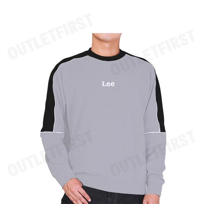 LEE รุ่น BUDDY LEE WITH MARK PRIN COMFORT FIT CODE: LE F124MPULN06 เสื้อสเวตเตอร์แขนยาว เสื้อแขนยาว เสื้อสเวตเตอร์ผู้ชาย