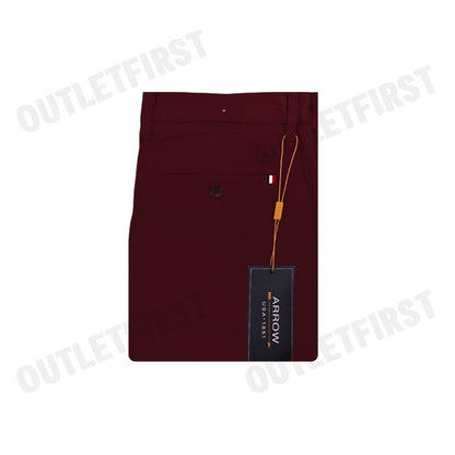 ARROW รุ่น CHINO RELAX MOVE PANTS SMART FIT CODE: MSBM901S2CSMR กางเกงขายาว กางเกงผู้ชาย กางเกงทำงาน