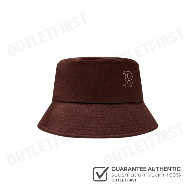 MLB รุ่น DIAMOND MONOGRAM POINT UNISEX BUCKET HAT CODE: 3AHTM103N 43BRD หมวกบักเก็ต หมวกเฟร๊ปเป้ หมวกเอ็มแอลบี