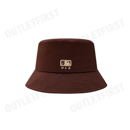 MLB รุ่น DIAMOND MONOGRAM POINT UNISEX BUCKET HAT CODE: 3AHTM103N 43BRD หมวกบักเก็ต หมวกเฟร๊ปเป้ หมวกเอ็มแอลบี