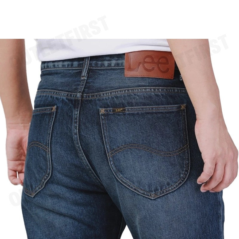 LEE รุ่น MEN'S MIAMI FIT MID RISE STRAIGHT JEANS CODE: LE F124MMIAN07 กางเกงยีนส์ กางเกงขายาว กางเกงผู้ชาย