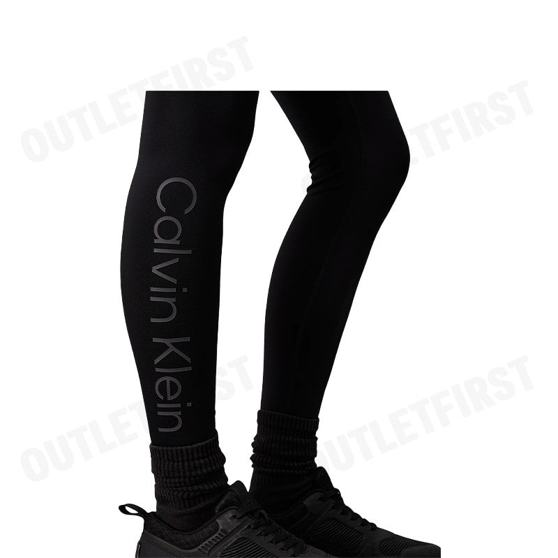 CALVIN KLEIN SPORT รุ่น LOGO GYM LEGGINGS CODE: 4WS3L601 001 กางเกงออกกำลังกาย เลคกิ้ง สำหรับผู้หญิง