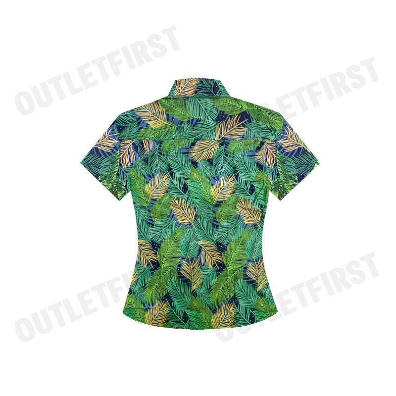 ARROW รุ่น WOMEN'S TROPICAL SHIRT CODE: WACC544S4CSGR เสื้อเชิ้ต เสื้อแขนสั้น เสื้อผู้หญิง