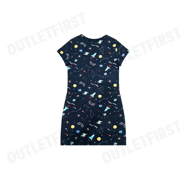 PAUL FRANK รุ่น WOMEN'S DRESS GALAXY DREAM CODE: PFGLDRFA9044 ชุดเดรส เดรสผู้หญิง เดรสแขนสั้น