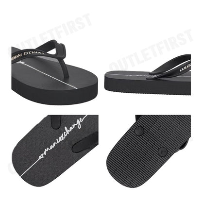 ARMANI EXCHANGE รุ่น FLIP FLOPS SANDAL CODE: XDQ010 XV700 N642 รองเท้าแตะ รองเท้าแตะผู้หญิง รองเท้าแบบหนีบ