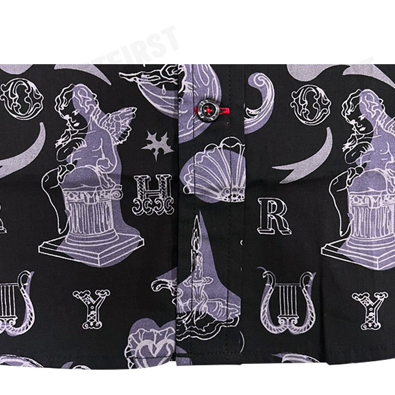 JOHN HENRY รุ่น MEN'S SHORT SLEEVES SLIM FIT SHIRT SUPER SOFT (BLACK) CODE: JH F124MSSSM06 เสื้อเชิ้ตแขนสั้น เสื้อเชิ้ต