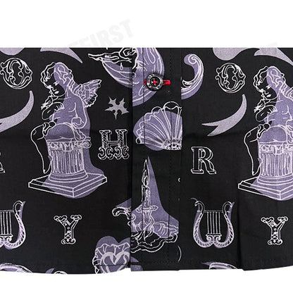 JOHN HENRY รุ่น MEN'S SHORT SLEEVES SLIM FIT SHIRT SUPER SOFT (BLACK) CODE: JH F124MSSSM06 เสื้อเชิ้ตแขนสั้น เสื้อเชิ้ต