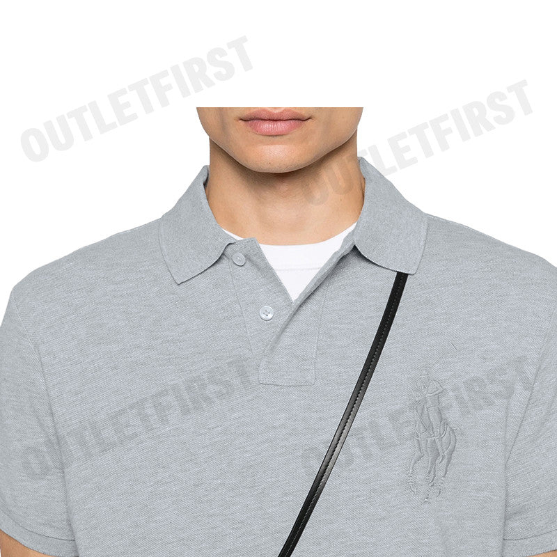 POLO RALPH LAUREN รุ่น CUSTOM SLIM FIT BIG PONY MESH POLO SHIRT CODE: 710938137007 เสื้อโปโล เสื้อโปโลแขนสั้น เสื้อ