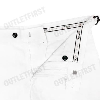 ARROW รุ่น  PREMIUM COLLECTION PANT SMART FIT (WHITE) CODE: MDPM701W2BSWH กางเกงสแล็ค กางเกงขายาว กางเกงทำงาน