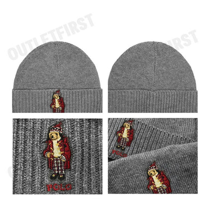 POLO RALPH LAUREN รุ่น HAT & SCARF GIFT SET CODE: 449959535001 เซ็ทหมวกผ้าพันคอ หมวกไหมพรม ผ้าพันคอ