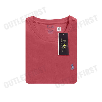 POLO RALPH LAUREN รุ่น CUSTOM SLIM FIT JERSEY CREWNECK T-SHIRT CODE: 710671438355 เสื้อยืดคอกลม เสื้อยืดแขนสั้น เสื้อยืด