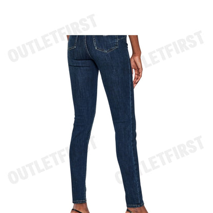 ARMANI EXCHANGE รุ่น SUPER SKINNY LIFT-UP MID RISE CODE: 6HYJ69 Y2REZ 1500 กางเกงยีนส์ กางเกงยีนส์ผู้หญิง กางเกงสกินนี่