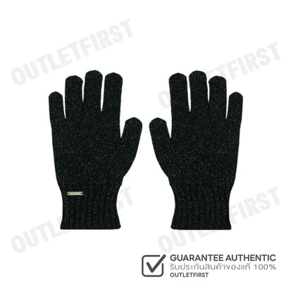 ARMANI EXCHANGE รุ่น LUREX YARN GLOVES CODE: 944617 4F305 00020 ถุงมือ ถุงมือสีดำ สำหรับผู้ชายผู้หญิง