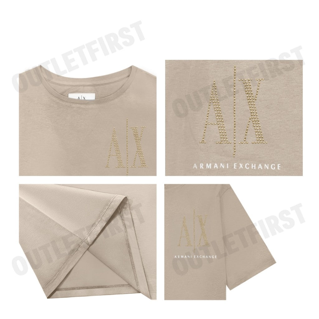 ARMANI EXCHANGE รุ่น WOMEN'S DRESS CODE: 8NYADX YJG3Z 0748 ชุดเดรส ชุดเดรสแขนสั้น ชุดเดรสผู้หญิง