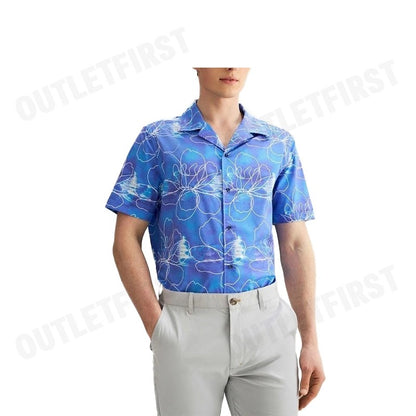 G2000 รุ่น SOFT TOUCH STRETCH FLORAL SKETCH ALL OVER PRINT CASUAL SHIRT IN RELAXED FIT CODE: 41139714 65 เสื้อเชิ้ต
