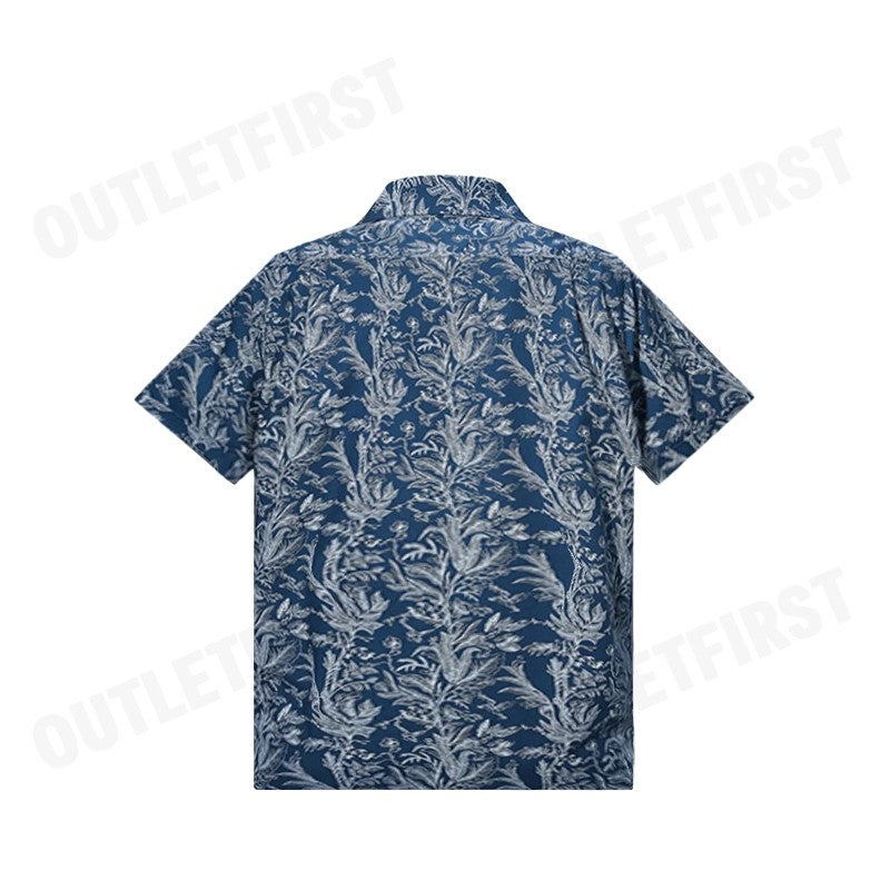 G2000 รุ่น FOREST ALL OVER PRINT CASUAL SHIRT IN RELAXED FIT CODE: 41130464 78 เสื้อเชิ้ต เสื้อแขนสั้น เสื้อผู้ชาย
