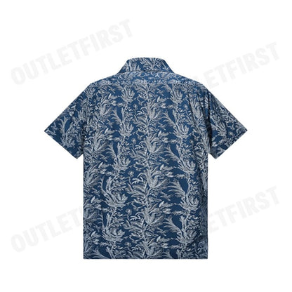 G2000 รุ่น FOREST ALL OVER PRINT CASUAL SHIRT IN RELAXED FIT CODE: 41130464 78 เสื้อเชิ้ต เสื้อแขนสั้น เสื้อผู้ชาย
