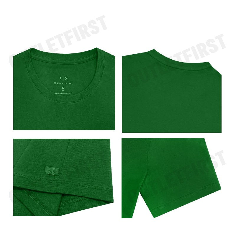 ARMANI EXCHANGE รุ่น SLIM FIT PIMA COTTON T-SHIRT CODE: 8NZT74 ZJA5Z 1885 เสื้อยืดคอกลม เสื้อยืดผู้ชาย เสื้อยืดแขนสั้น