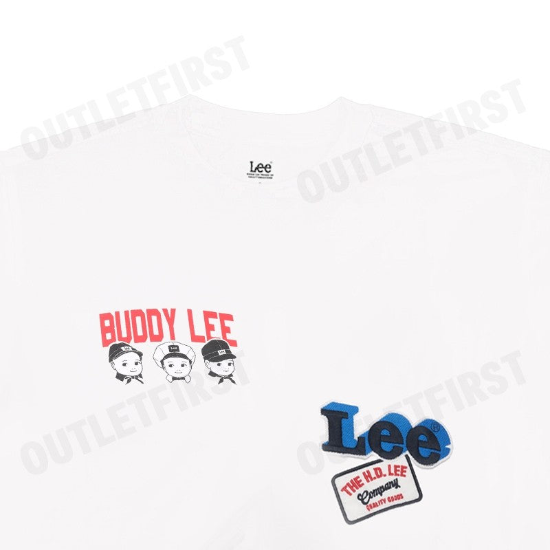 LEE รุ่น COMFORT FIT BUDDY LEE COLLECTION LECTION MEN'S TEE LONG SLEEVE CODE: LE F124MTSLN11 เสื้อยืดแขนยาว เสื้อยืด