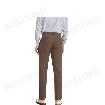 G2000 รุ่น WATER-REPELLENT CRINKLE EFFECT CASUAL PANTS IN SLIM TAPERED FIT CODE: 41162057 55 กางเกงสแล็ค ขายาว ทำงาน