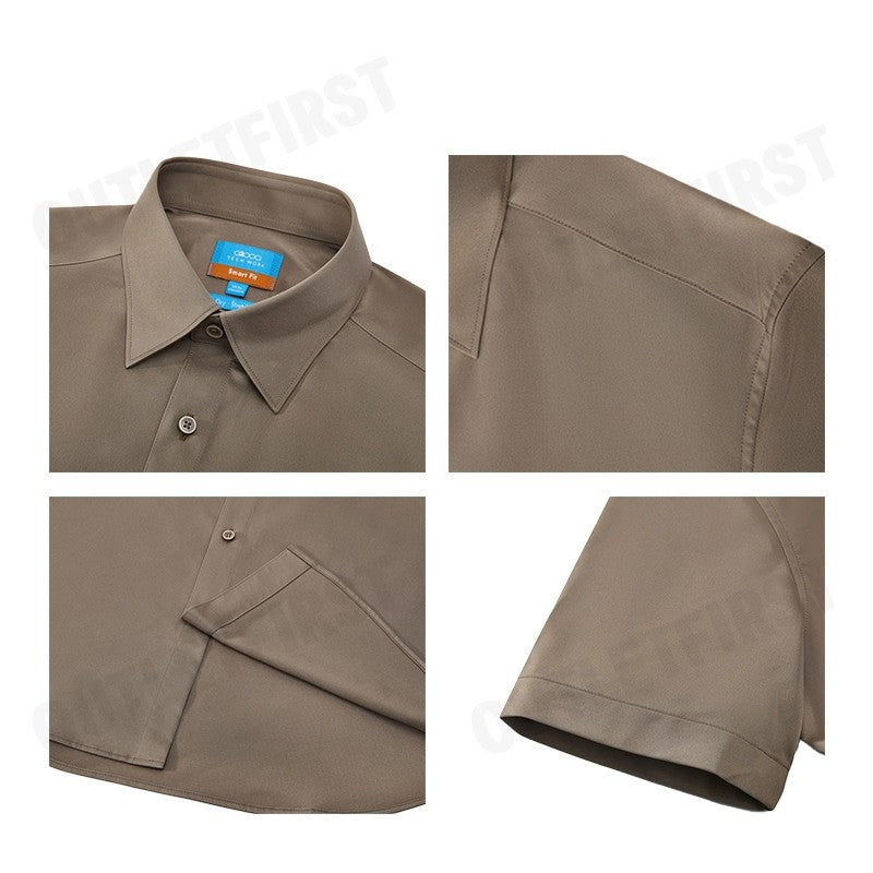 G2000 รุ่น NON-IRON DRY SOFT SHORT SLEEVE BUSINESS SHIRT CODE: 41133262 54 เสื้อเชิ้ตแขนสั้น เสื้อเชิ้ตผู้ชาย เสื้อเชิ้ต