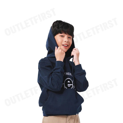 LEE รุ่น BOY'S PULLOVER HOODIE NEW PREPS COLLECTION COMFORT FIT [KIDS] CODE: LK F124BHODN04 เสื้อสเวตเตอร์แขนยาว
