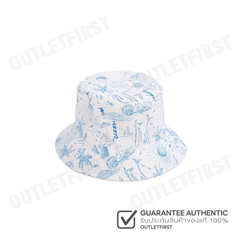 JOHN HENRY รุ่น SEA PRINT BUCKET HAT (WHITE) CODE: JH S424MHAAC13 หมวกบักเก็ต หมวกจอร์นเฮนรี่ หมวกสำหรับผู้ชายผู้หญิง