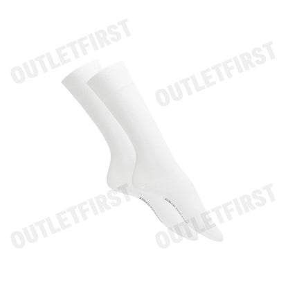 ARMANI EXCHANGE รุ่น TENNIS SOCKS WITH LOGO CODE: 953033 CC653 00010 ถุงเท้าข้อยาว ถุงเท้าสีขาว ถุงเท้าอมานี่