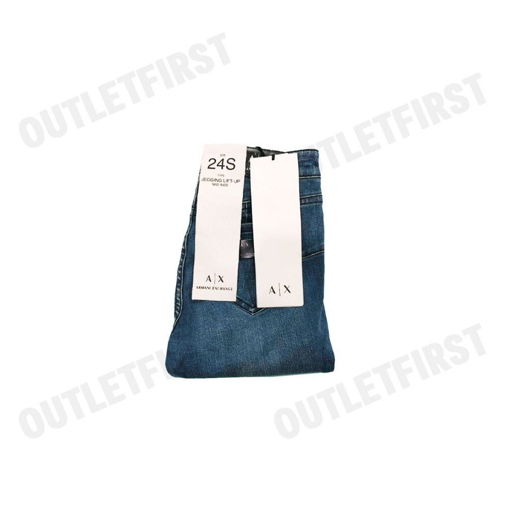 ARMANI EXCHANGE รุ่น J12 JEGGING LIFT-UP CODE: 6HYJ12 Y2RFZ 1500 กางเกงยีนส์ กางเกงยีนส์ขายาว กางเกงยีนส์ผู้หญิง