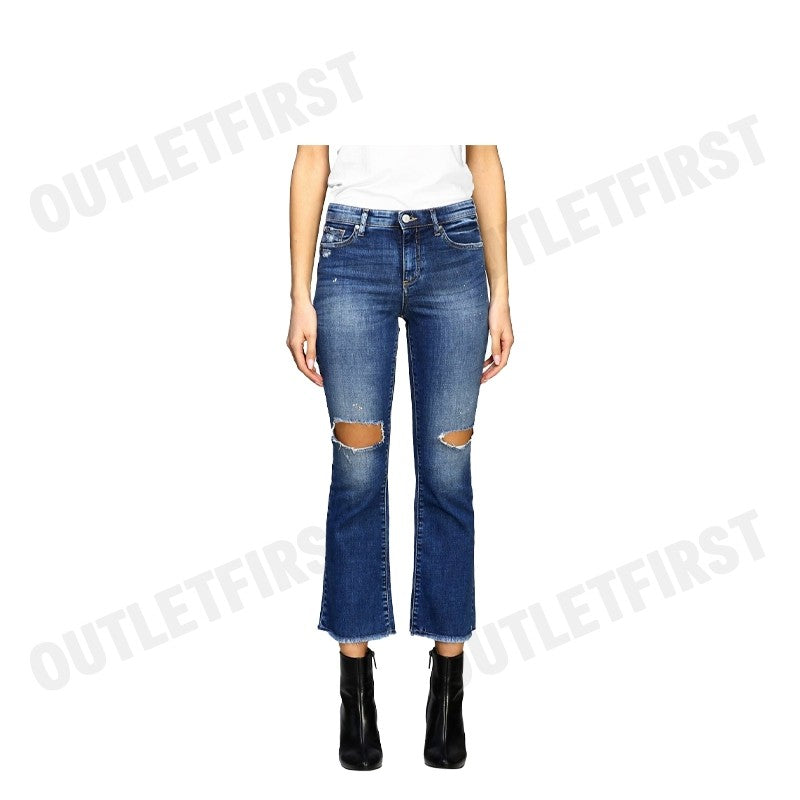 ARMANI EXCHANGE รุ่น J62 FLARE CAPRI CODE: 3HYJ62 Y2NEZ 1500 กางเกงยีนส์ กางเกงขายาว กางเกงขายาวผู้หญิง