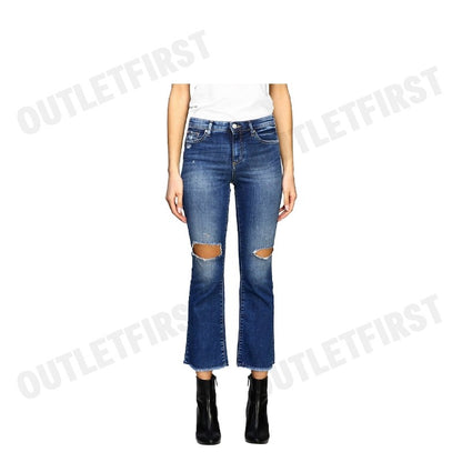 ARMANI EXCHANGE รุ่น J62 FLARE CAPRI CODE: 3HYJ62 Y2NEZ 1500 กางเกงยีนส์ กางเกงขายาว กางเกงขายาวผู้หญิง