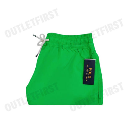 POLO RALPH LAUREN รุ่น PONY-EMBROIDERED SWIM SHORTS CODE: 710829851044 กางเกงขาสั้น กางเกงผู้ชาย กางเกงลำลอง