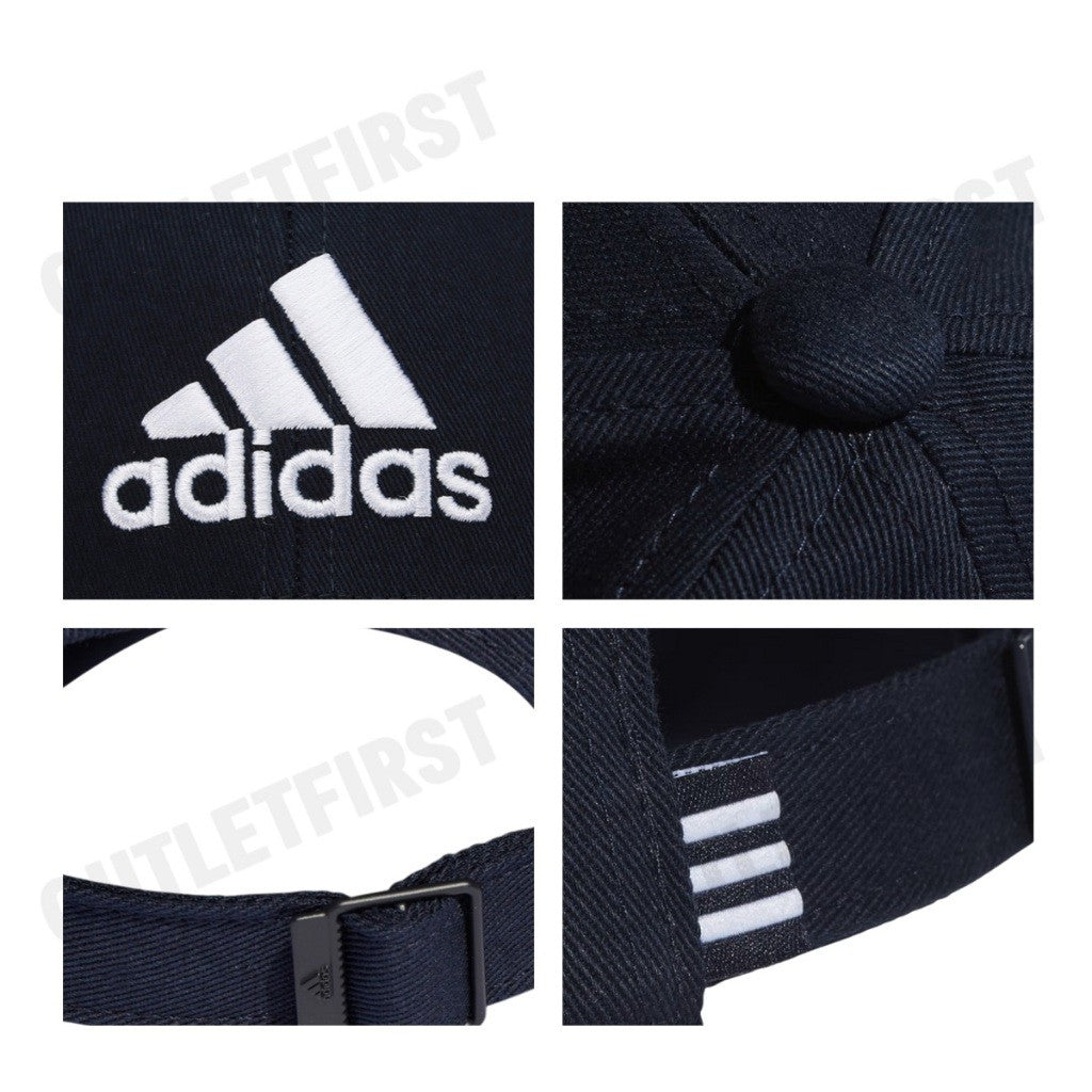 ADIDAS รุ่น COTTON BASEBALL CAP Code: FQ5270 หมวกแก็ป หมวกเบสบอล สำหรับผู้ชายผู้หญิง