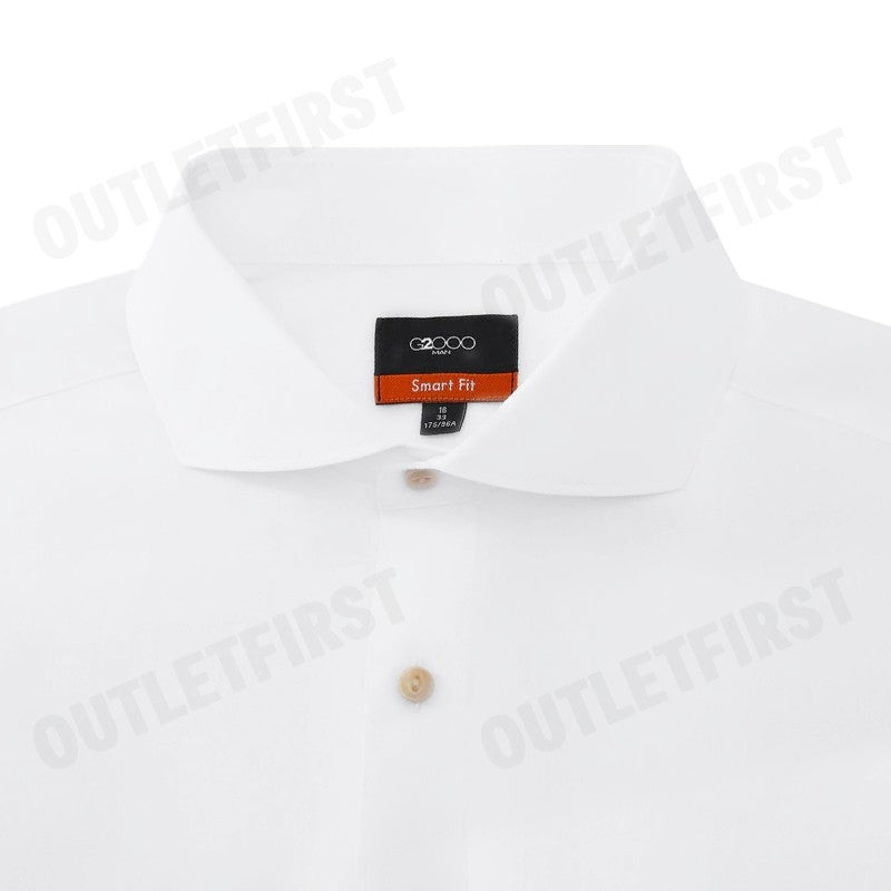 G2000 รุ่น LINEN BLEND CASUAL SHIRT IN SMART FIT WINDSOR COLLAR CODE: 41129912 00 เสื้อเชิ้ต เสื้อแขนยาว เสื้อทำงาน