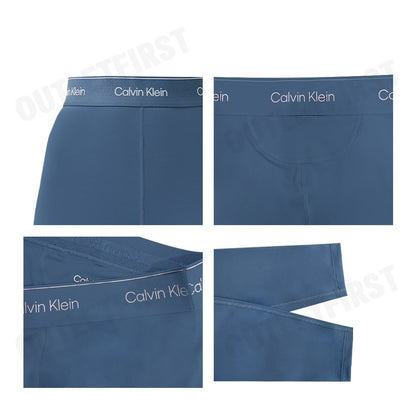 CALVIN KLEIN SPORT รุ่น MODERN SPORT HIGH RISE 7/8 LEGGINGS CODE: 4WS4L633 420 กางเกงออกกำลังกาย เลคกิ้ง ขายาว