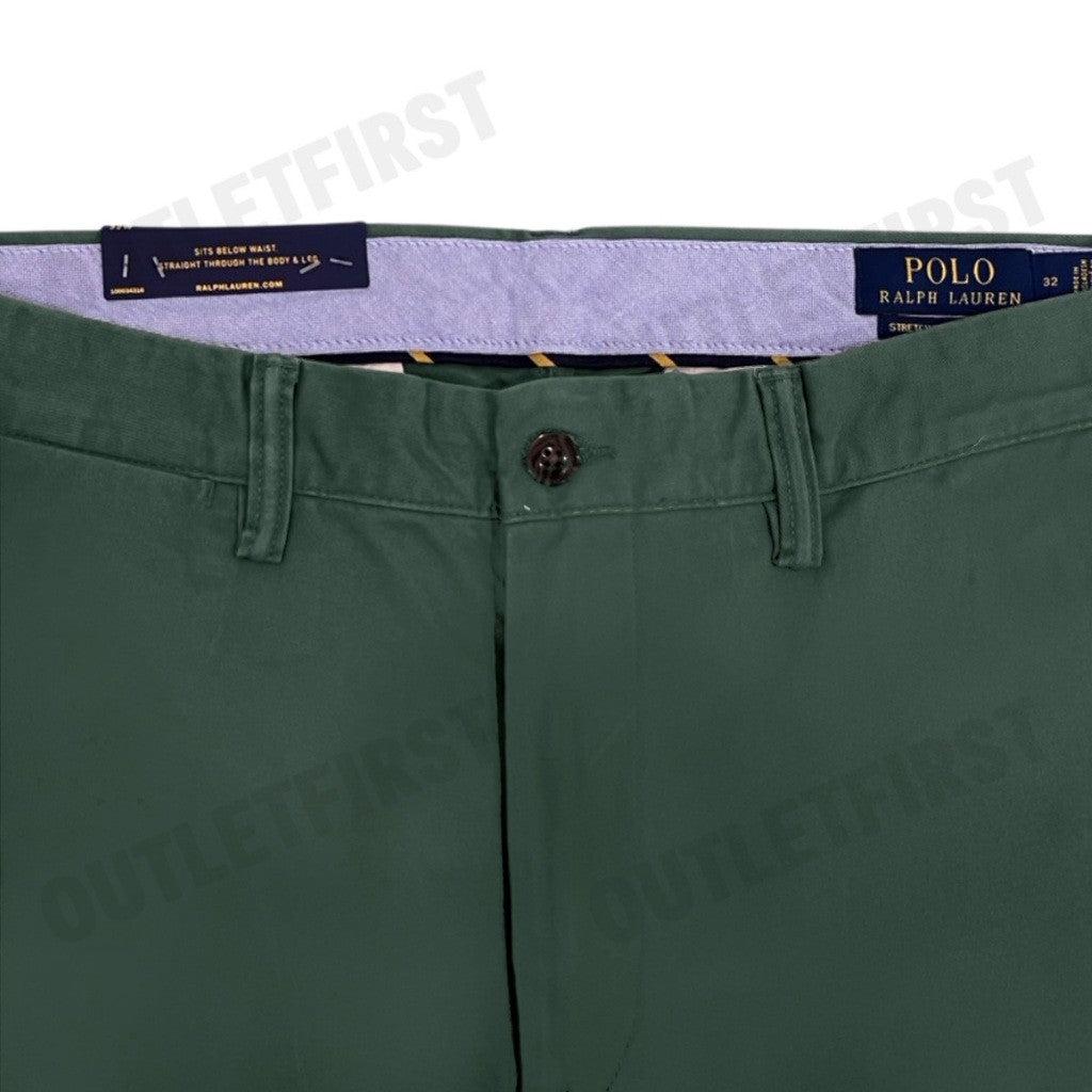 POLO RALPH LAUREN รุ่น 8-INCH SALINGER STRAIGHT FIT CHINO SHORT CODE: 710799213046 กางเกงขาสั้น กางเกงผู้ชาย กางเกงลำลอง