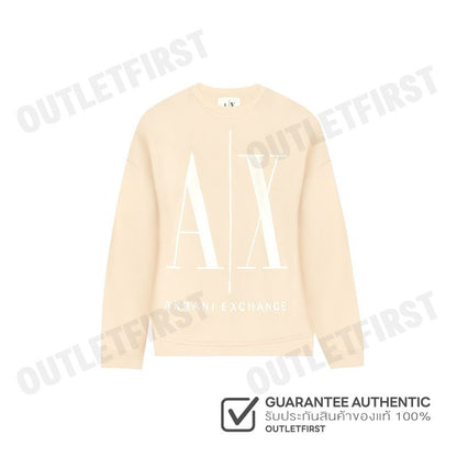 ARMANI EXCHANGE รุ่น STRETCH FABRIC ZIP-UP HOODIE CODE: 8NYM02 YJ68Z 14BD เสื้อสเวตเตอร์แขนยาว เสื้อแขนยาวผู้หญิง เสื้อ