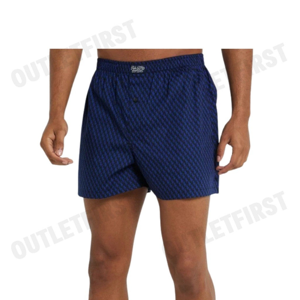 POLO RALPH LAUREN รุ่น CLASSIC COTTON WOVEN BOXER CODE: 714862630012 กางเกงขาสั้น กางเกงชั้นใน กางเกงบ็อกเซอร์ผู้ชาย