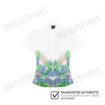 ARROW รุ่น WOMEN'S TROPICAL SHIRT CODE: WACC527S3CSGR เสื้อเชิ้ตแขนสั้น เสื้อเชิ้ตผู้หญิง เสื้อเชิ้ต
