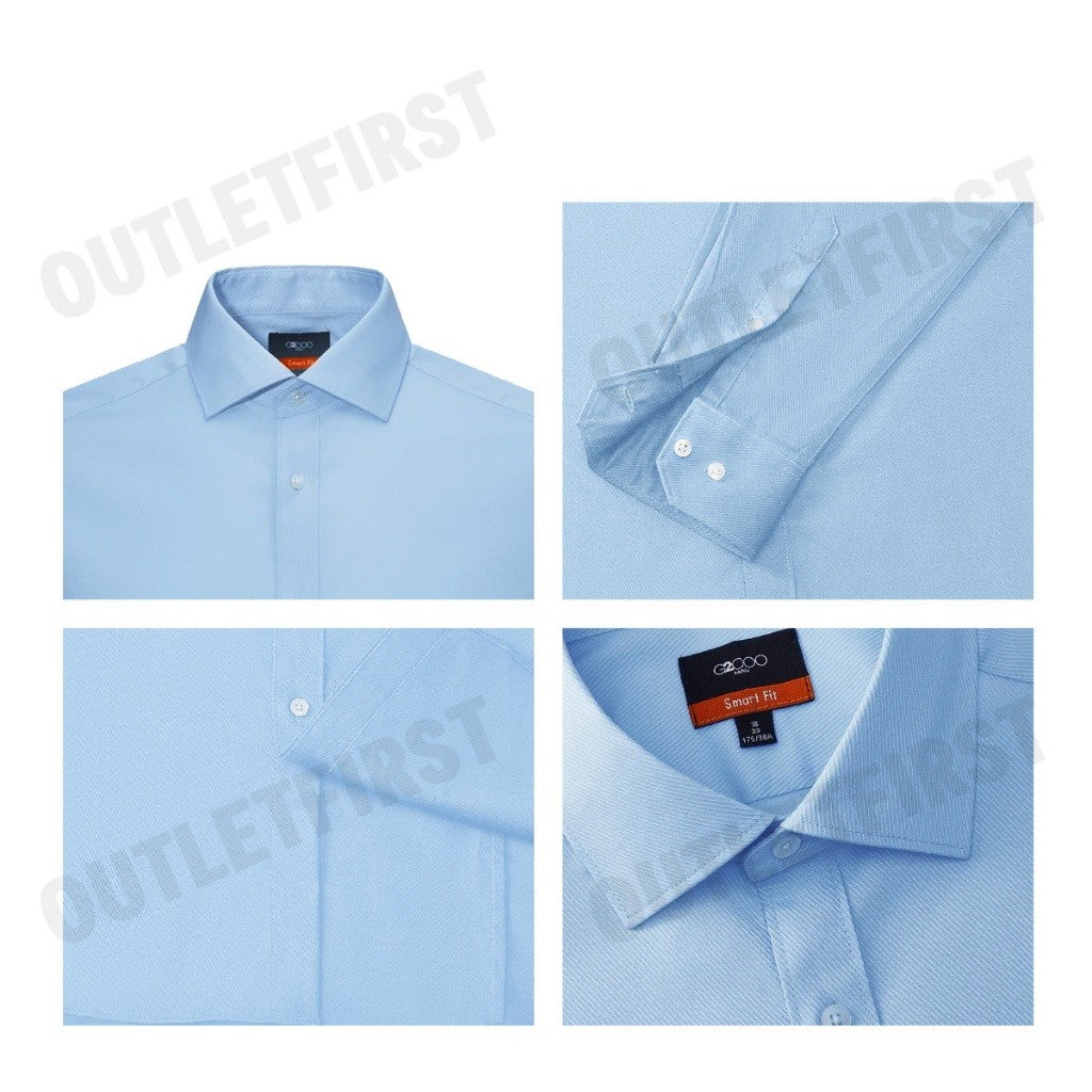 G2000 รุ่น EASY CARE STRETCH SHIRT IN SMART FIT CODE: 41121122 64 เสื้อเชิ้ตแขนยาว เสื้อเชิ้ตผู้ชาย เสื้อเชิ้ตคอปก