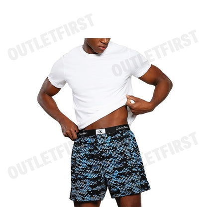 CALVIN KLEIN รุ่น UNDERWEAR BOXERSHORTS CODE: NB3411 LO9 กางเกงขาสั้น กางเกงบ๊อกเซอร์ กางเกงชั้นในผู้ชาย