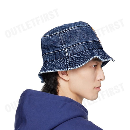 POLO RALPH LAUREN รุ่น POLO BEAR DENIM BUCKET HAT CODE: 710935295001 หมวกบักเก็ต หมวกยีนส์ หมวก