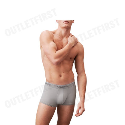 CALVIN KLEIN รุ่น MICRO STRETCH COOLING LOW RISE TRUNK CODE: NB3807 5JX กางเกงชั้นใน กางเกงขาสั้นผู้ชาย กางเกง